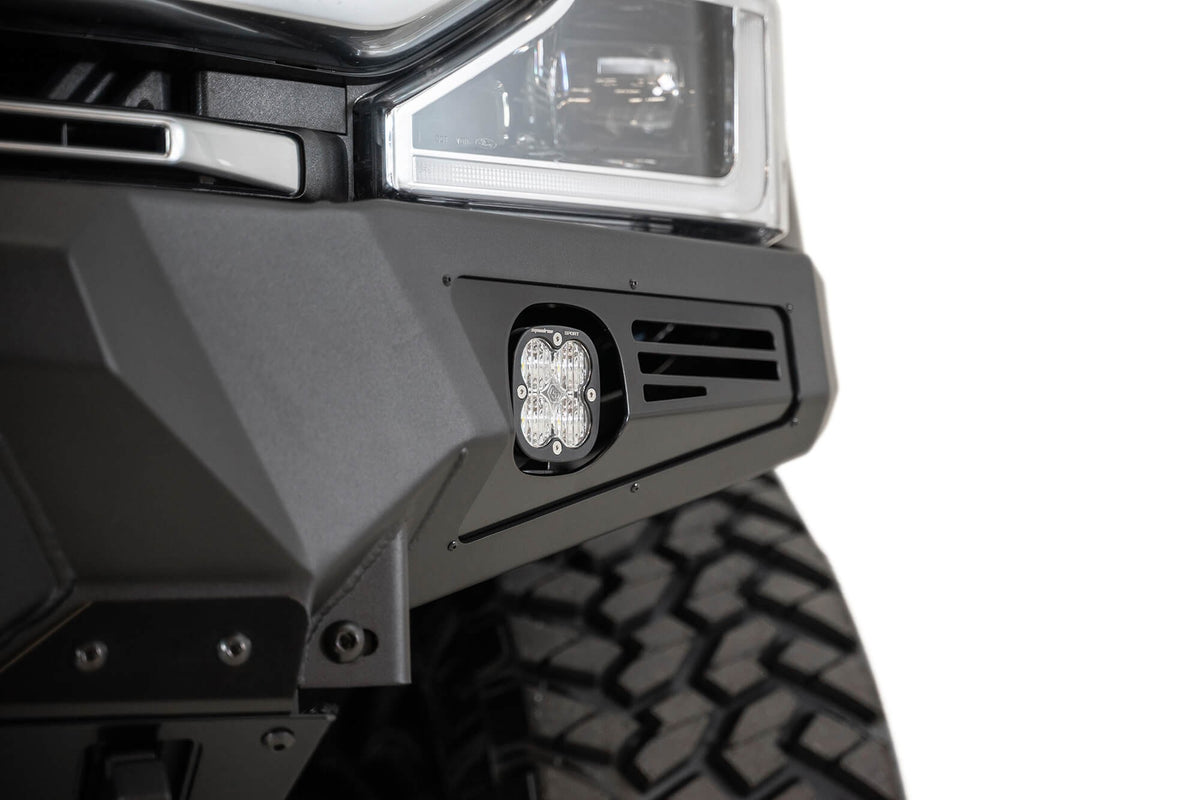2017-2022 Ford Super Duty F-250 F-350 Bomber Front Bumper Mounts for dual 20 Inch Light Bars Addictive Desert Designs