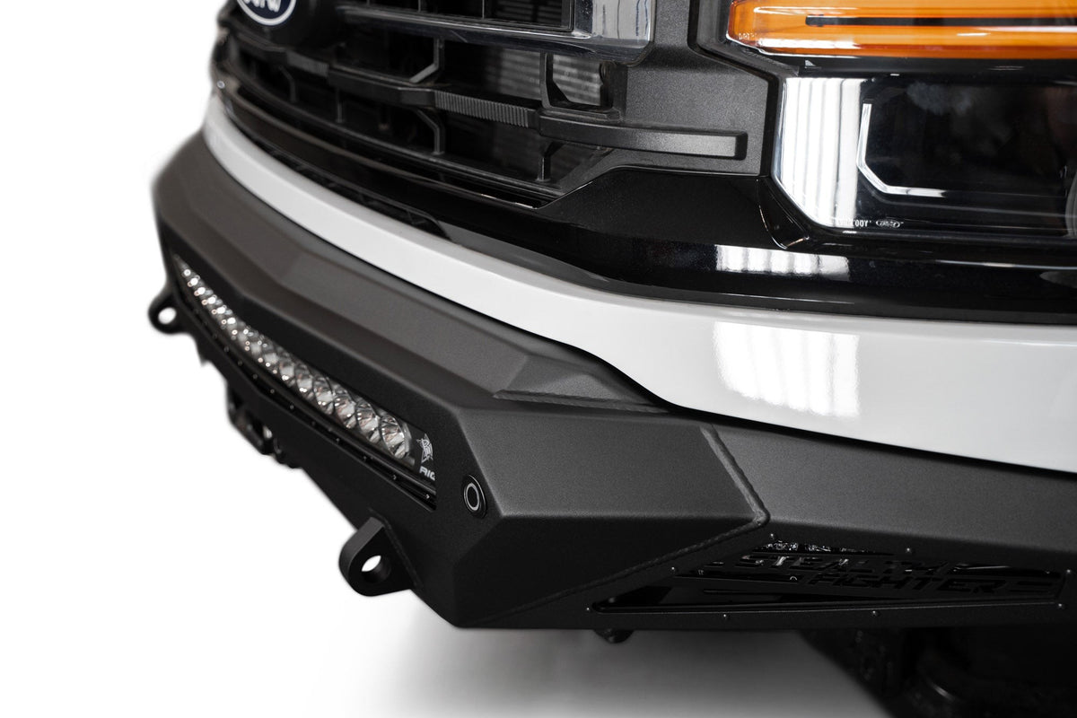 2024+ Ford F-150 Stealth Fighter Front Bumper Heavy-Duty Winch Mount Addictive Desert Designs