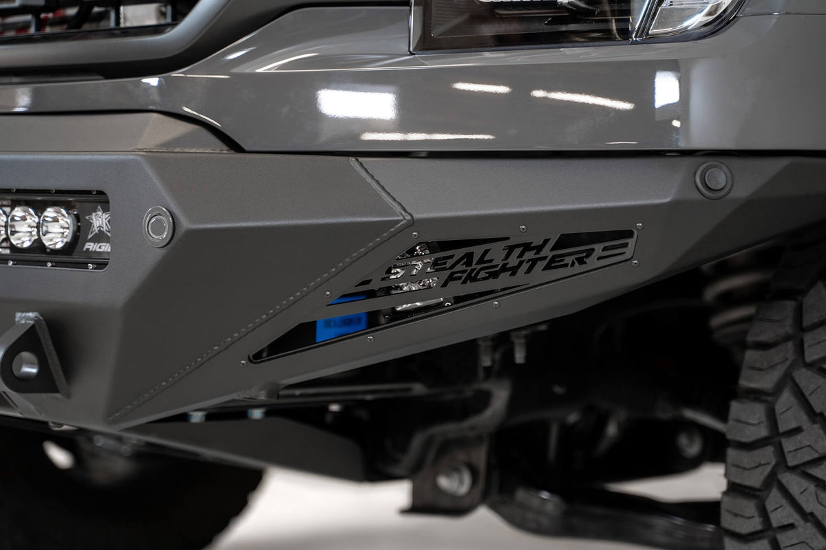2021-2025 Ford F-150 Stealth Fighter Front Bumper With Winch Mount Addictive Desert Designs