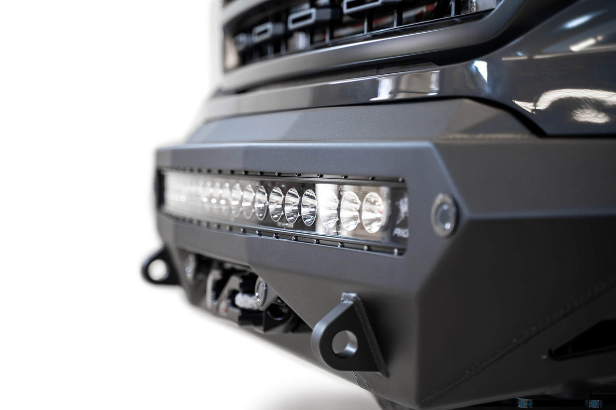 2021-2025 Ford F-150 Stealth Fighter Front Bumper With Winch Mount Addictive Desert Designs