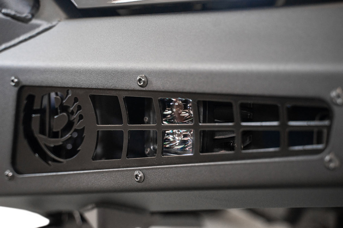 2021-2025 Ford F-150 HoneyBadger Front Bumper With Top Hoop Addictive Desert Designs