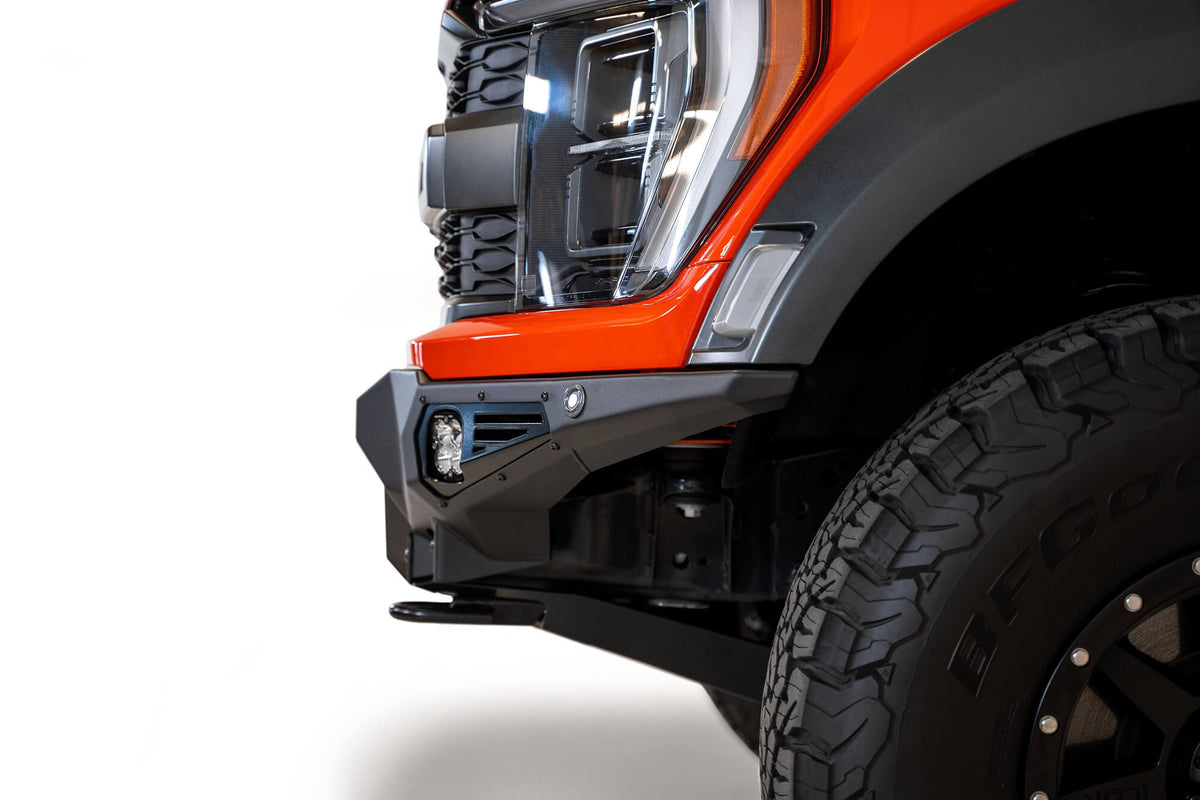 2021+ Ford Raptor Bomber Front Bumper Mounts for two 20 Inch Light Bars Addictive Desert Designs