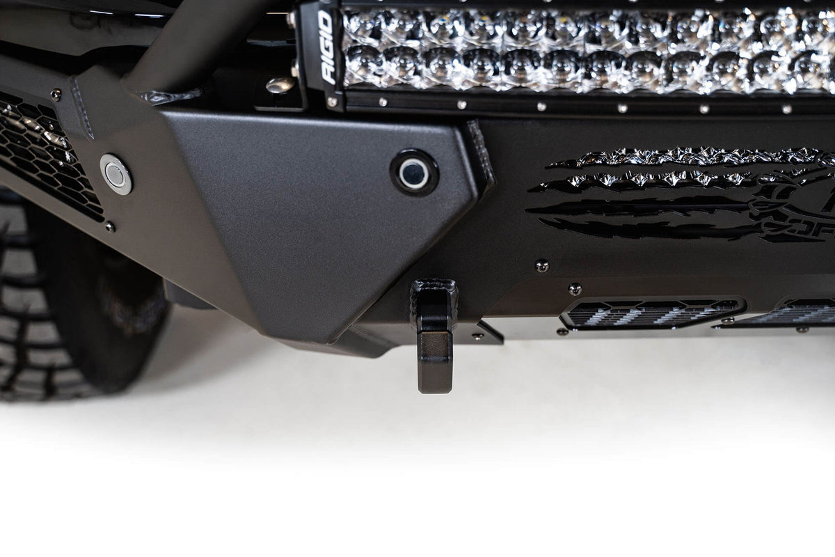 2021+ Ford Raptor HoneyBadger Front Bumper With Top Hoop Addictive Desert Designs