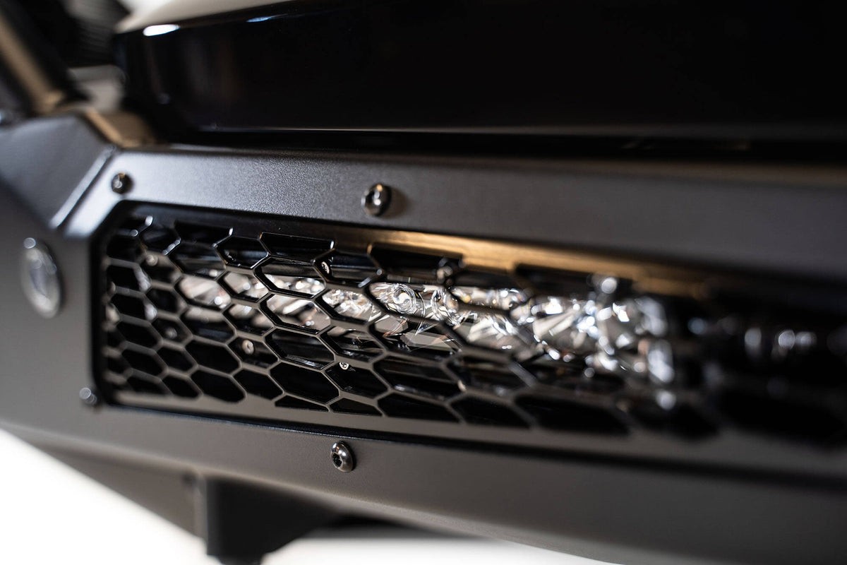 2021+ Ford Raptor HoneyBadger Front Bumper With Top Hoop Addictive Desert Designs