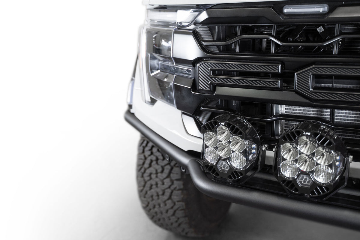 2021+ Ford F-150 Raptor Pro Plus Frame Cut Front Bumper 20-inch Light Bar Addictive Desert Designs