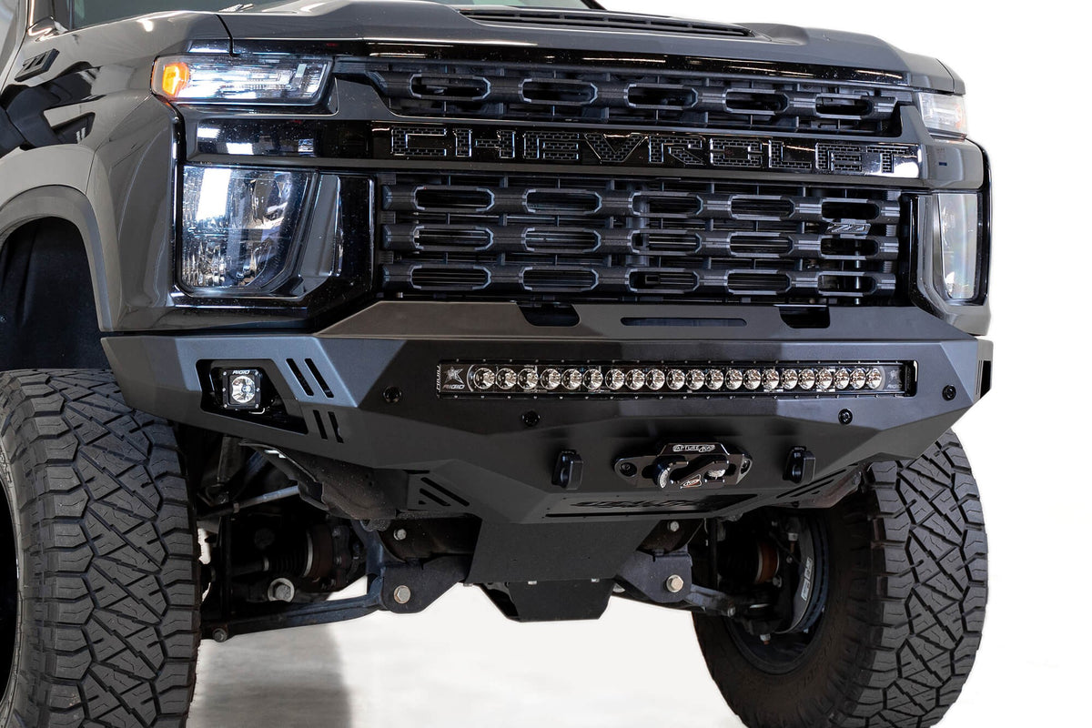 2020-2023 Chevrolet Silverado 2500/3500 Stealth Fighter Front Bumper Addictive Desert Designs