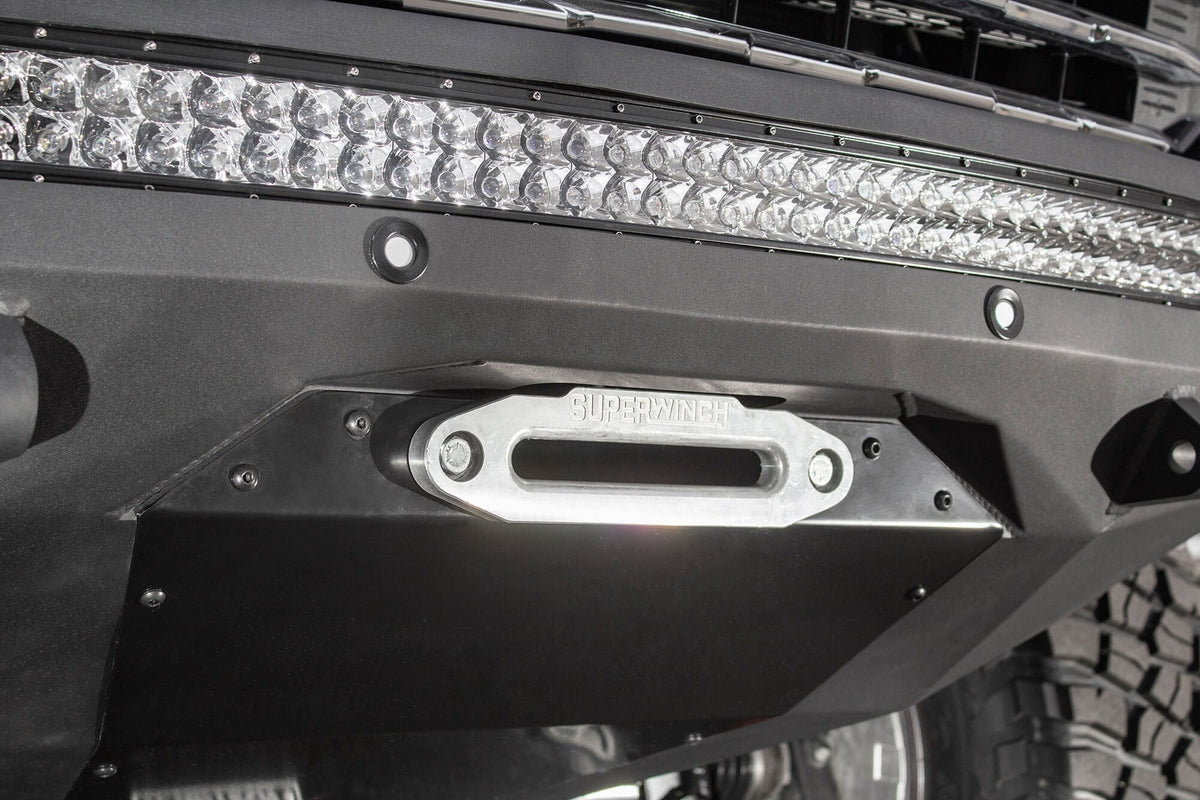 2019-2022 Chevrolet Silverado 1500 Stealth Fighter Front Bumper With Winch Mount Addictive Desert Designs