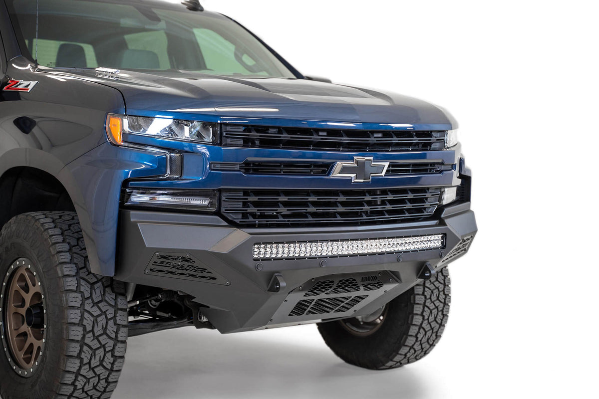 2019-2022 Chevrolet Silverado 1500 Stealth Fighter Front Bumper Addictive Desert Designs