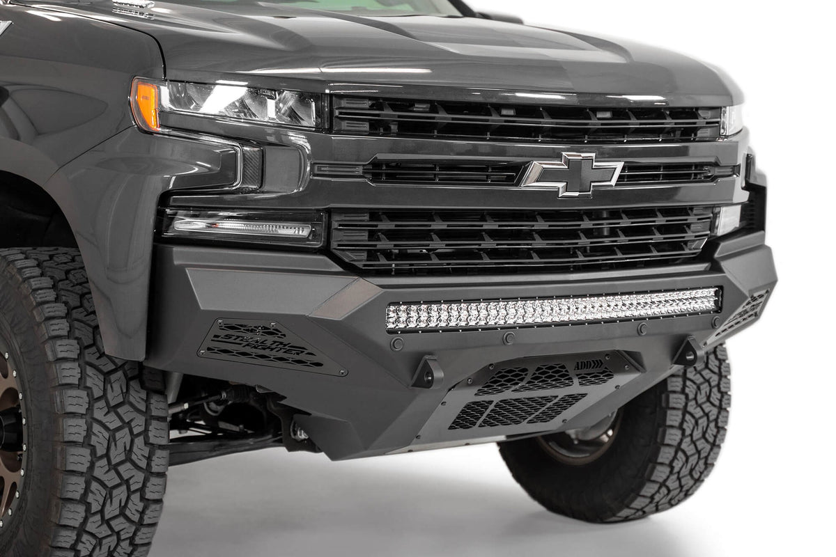 2019-2022 Chevrolet Silverado 1500 Stealth Fighter Front Bumper Addictive Desert Designs