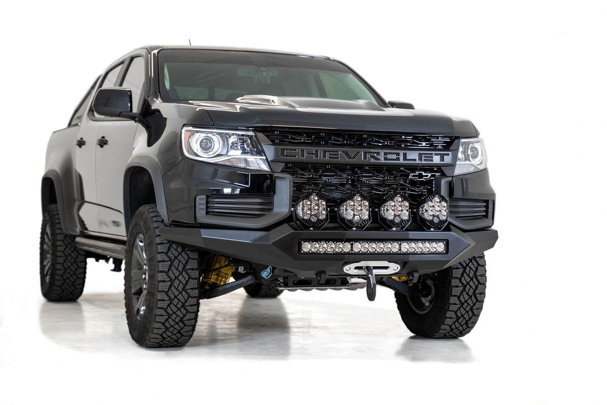 2021-2022 Chevrolet Colorado ZR2 Stealth Fighter Front Bumper Addictive Desert Designs