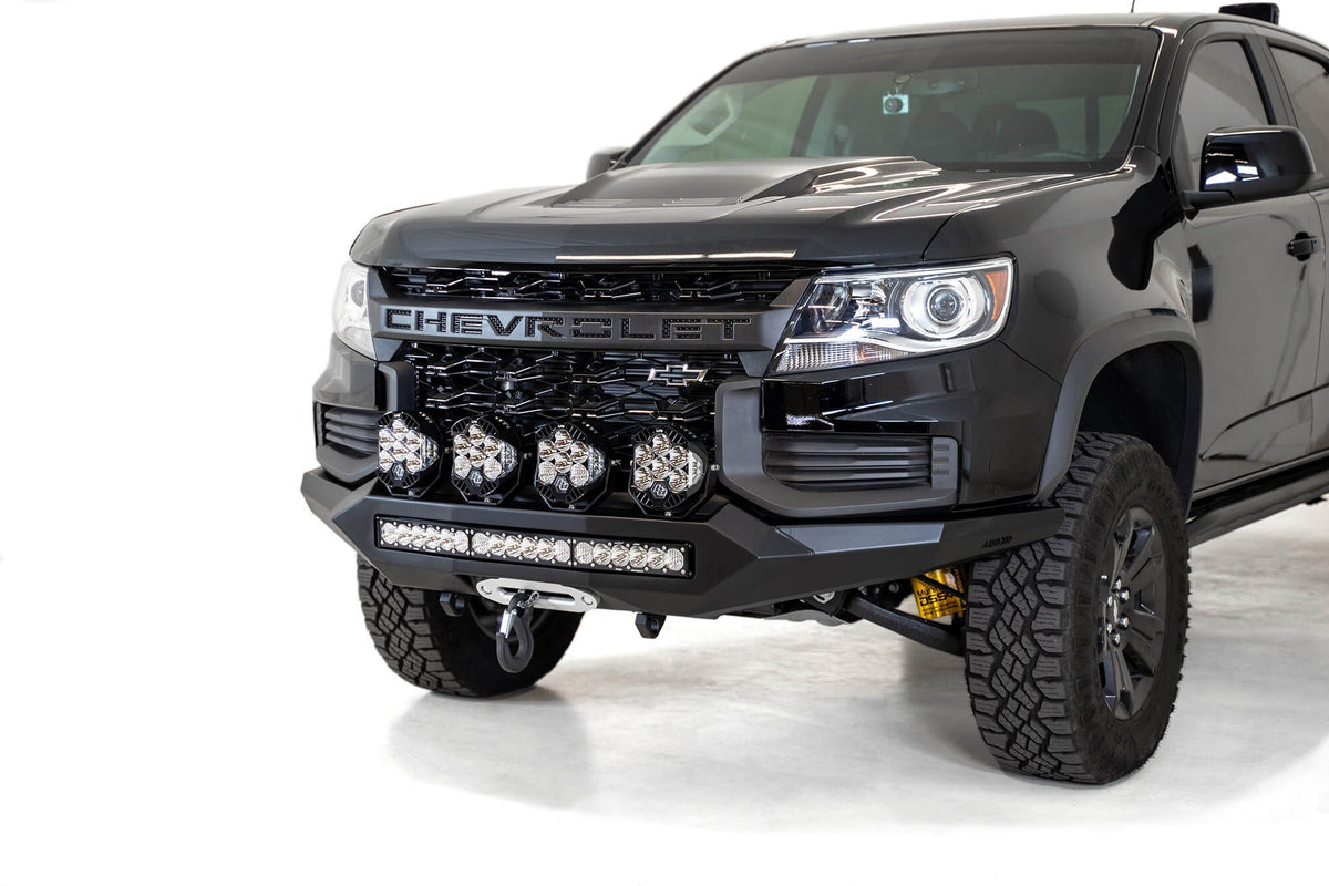2021-2022 Chevrolet Colorado ZR2 Stealth Fighter Front Bumper Addictive Desert Designs