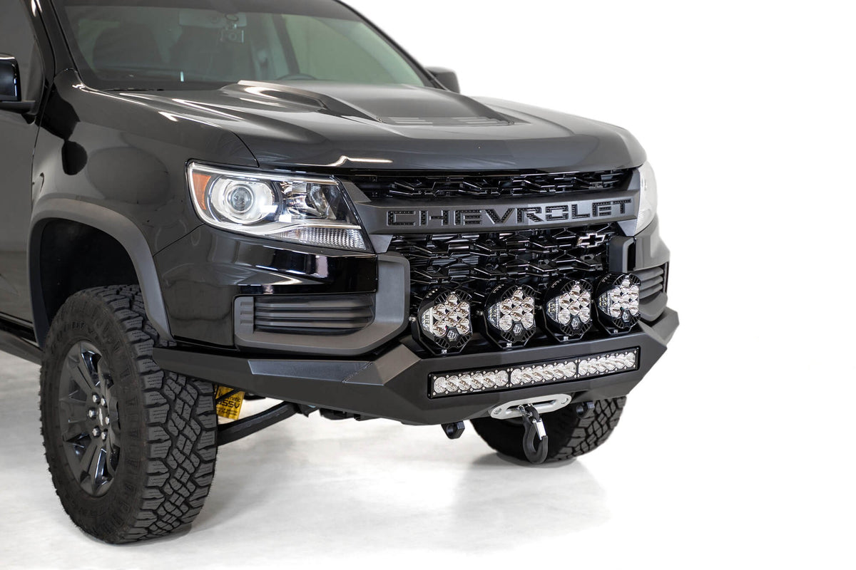 2021-2022 Chevrolet Colorado ZR2 Stealth Fighter Front Bumper Addictive Desert Designs