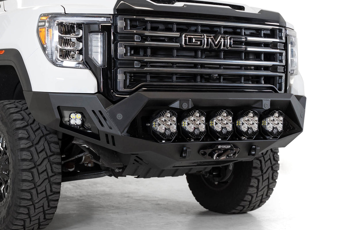 2020-2023 GMC Sierra 2500 3500 Bomber HD Front Bumper Addictive Desert Designs