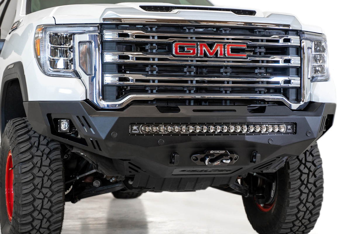2020-2023 GMC Sierra 2500 3500 Stealth Figther Front Bumper Addictive Desert Designs