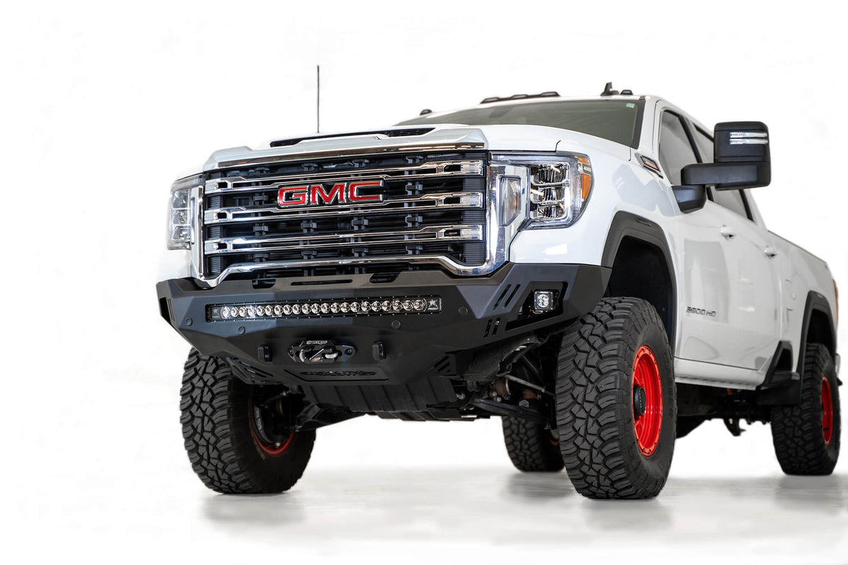 2020-2023 GMC Sierra 2500 3500 Stealth Figther Front Bumper Addictive Desert Designs