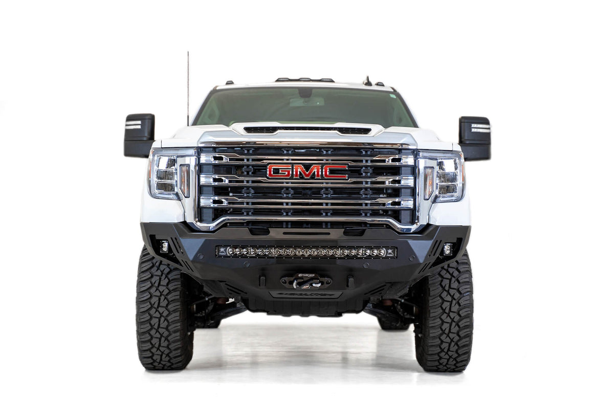 2020-2023 GMC Sierra 2500 3500 Stealth Figther Front Bumper Addictive Desert Designs