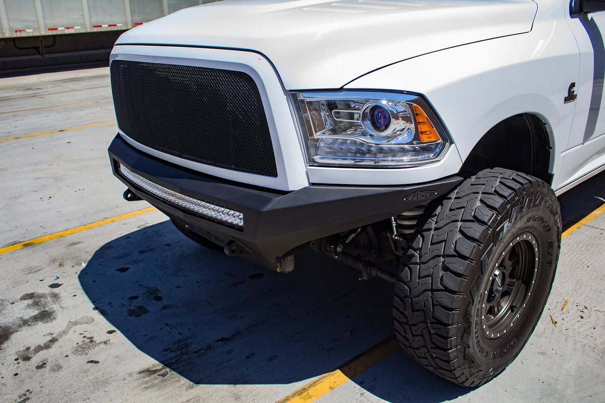 2010-2018 Dodge RAM 2500, 3500 Stealth Fighter Front Bumper Addictive Desert Designs