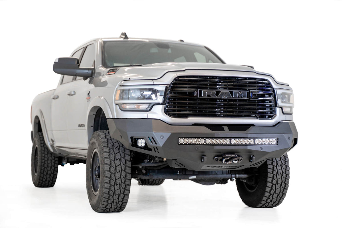 2019-2025 RAM 2500/3500 Stealth Fighter Front Bumper Addictive Desert Designs