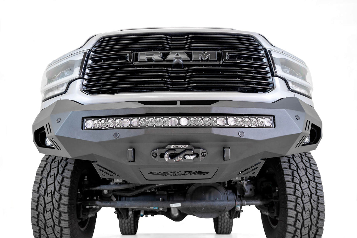 2019-2025 RAM 2500/3500 Stealth Fighter Front Bumper Addictive Desert Designs