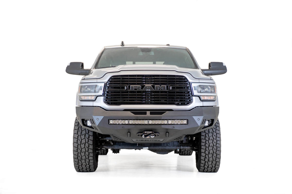 2019-2025 RAM 2500/3500 Stealth Fighter Front Bumper Addictive Desert Designs