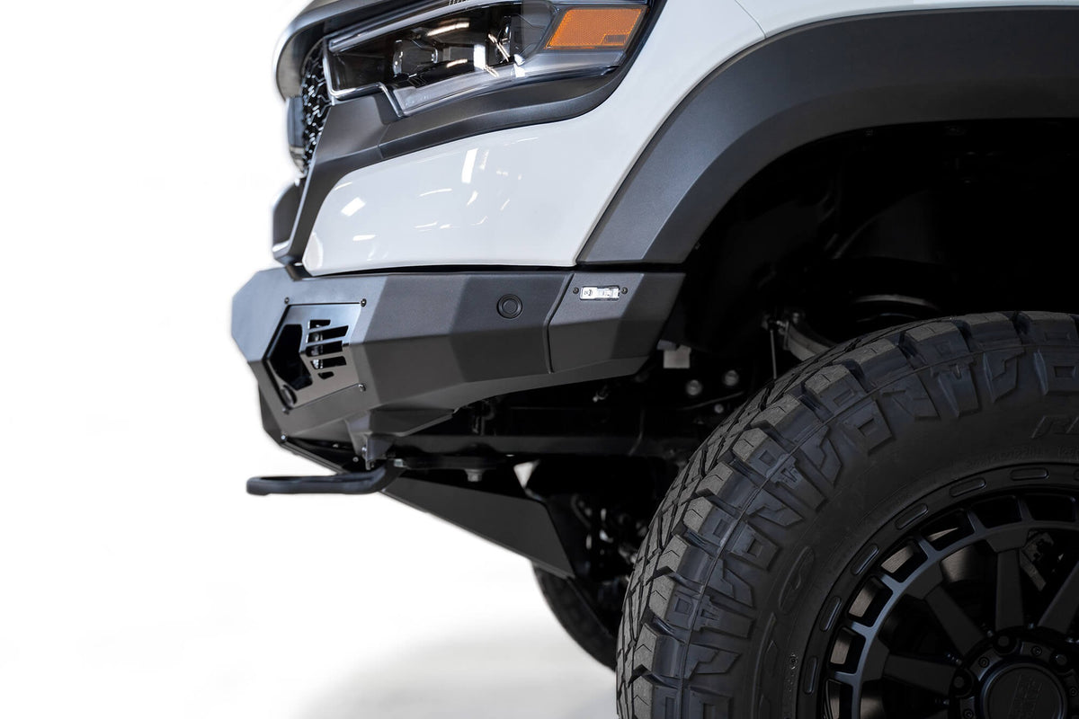 2021-2024 RAM 1500 TRX Bomber Front Bumper Mounts for two 20 Inch light bars Addictive Desert Designs