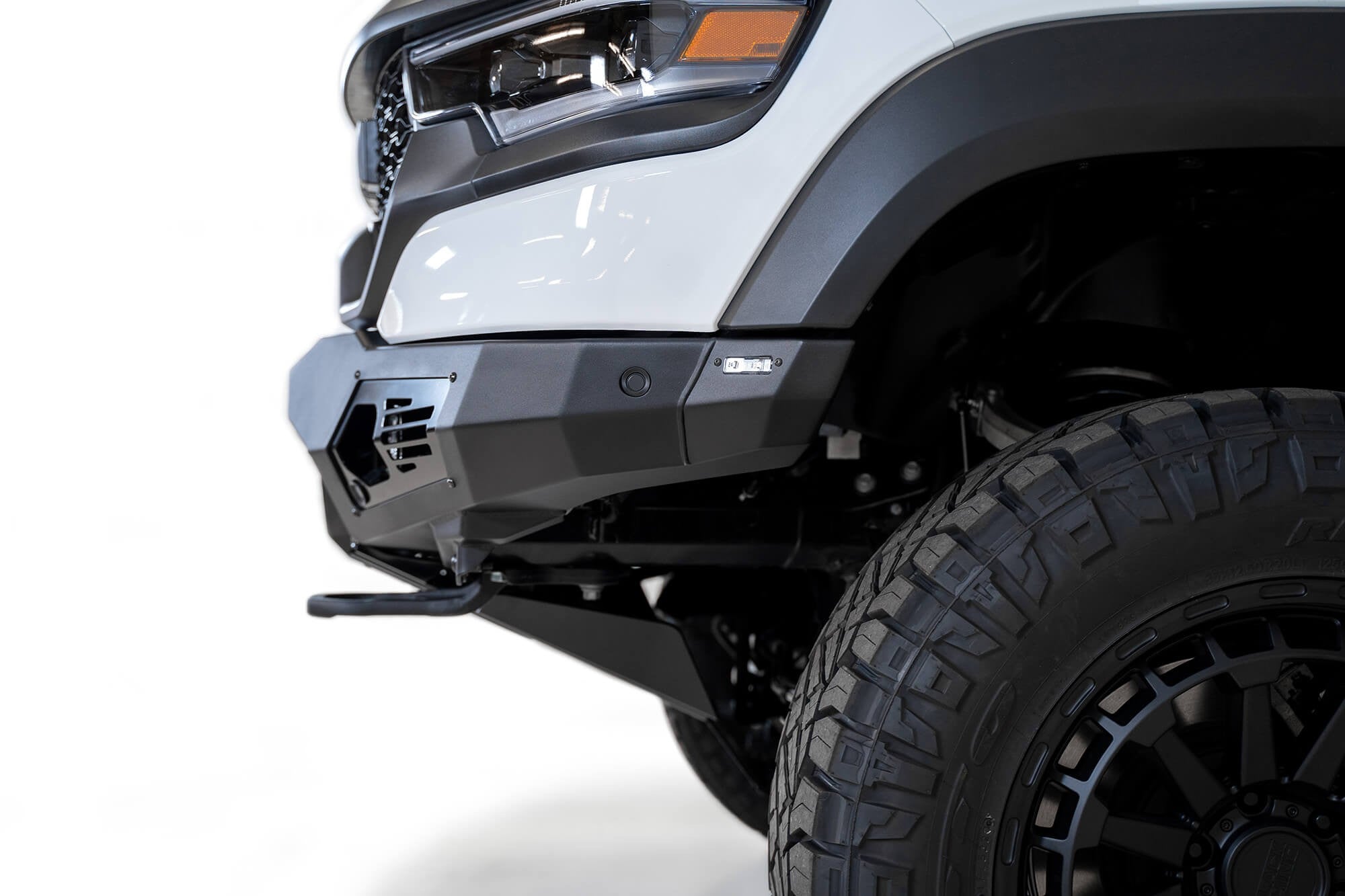 2021-2024 RAM 1500 TRX Bomber Front Bumper Mounts for two 20 Inch light bars Addictive Desert Designs