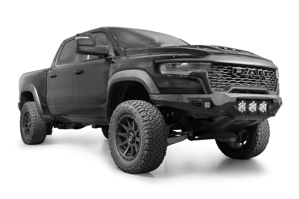2025 Ram RHO Bomber Front Bumper (Baja) Addictive Desert Designs