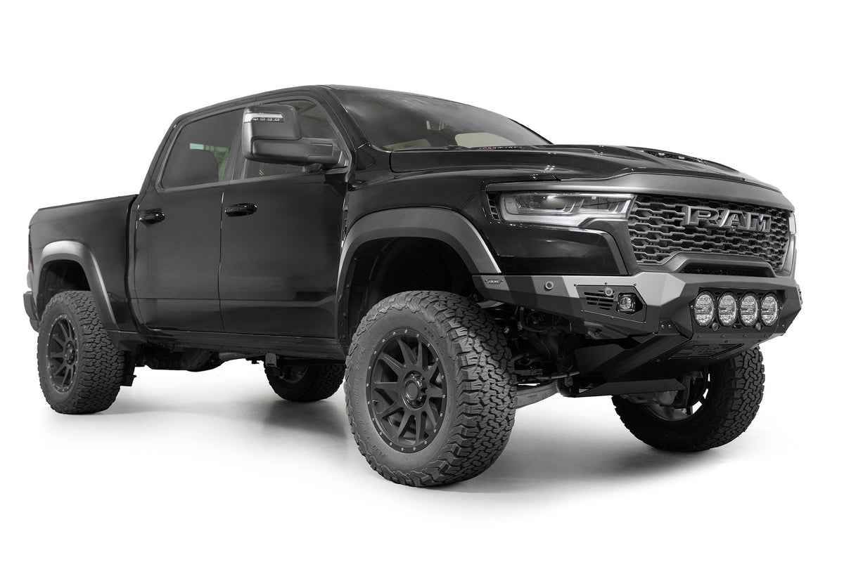 2025 Ram RHO Bomber Front Bumper (RIGID) Addictive Desert Designs