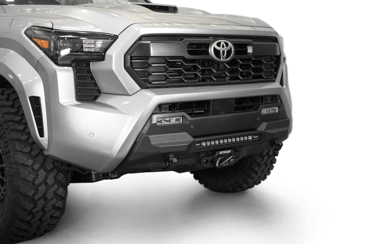2024-2025 Toyota Tacoma Stealth Center Mount Winch Front Bumper Addictive Desert Designs