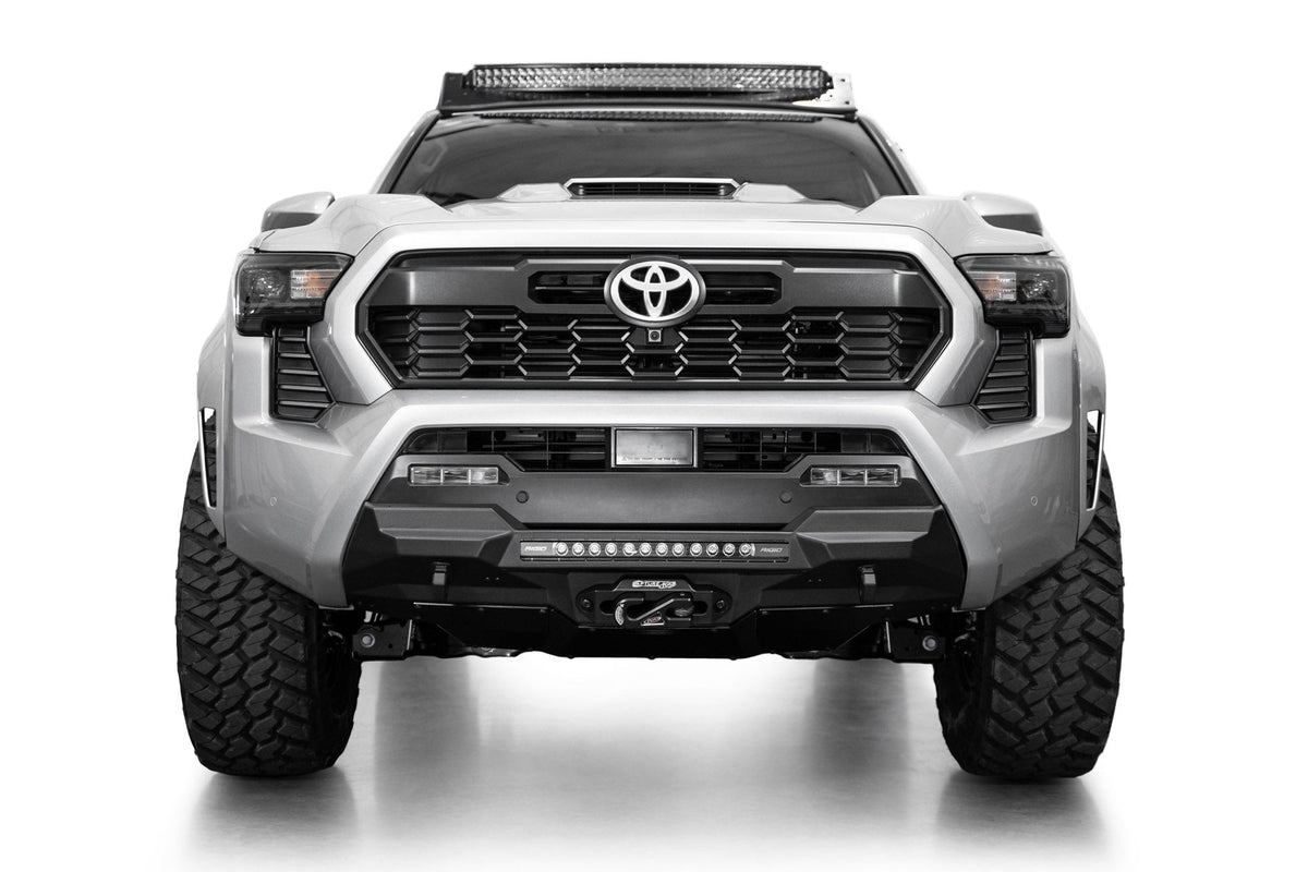 2024-2025 Toyota Tacoma Stealth Center Mount Winch Front Bumper Addictive Desert Designs