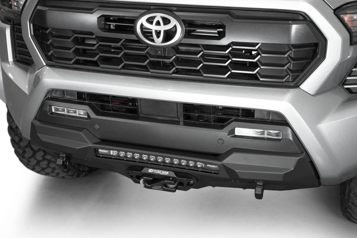 2024-2025 Toyota Tacoma Stealth Center Mount Winch Front Bumper Addictive Desert Designs