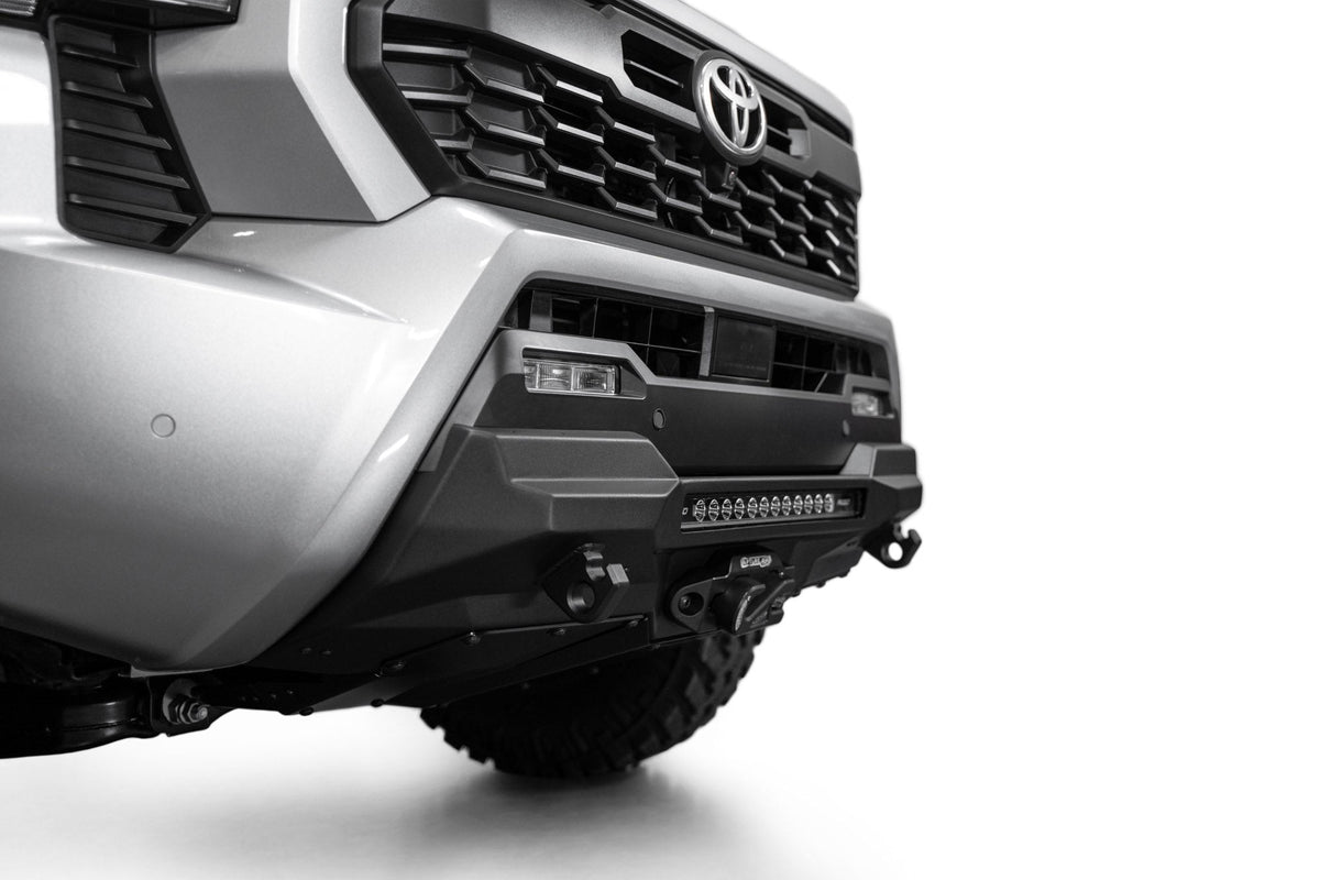 2024-2025 Toyota Tacoma Stealth Center Mount Winch Front Bumper Addictive Desert Designs
