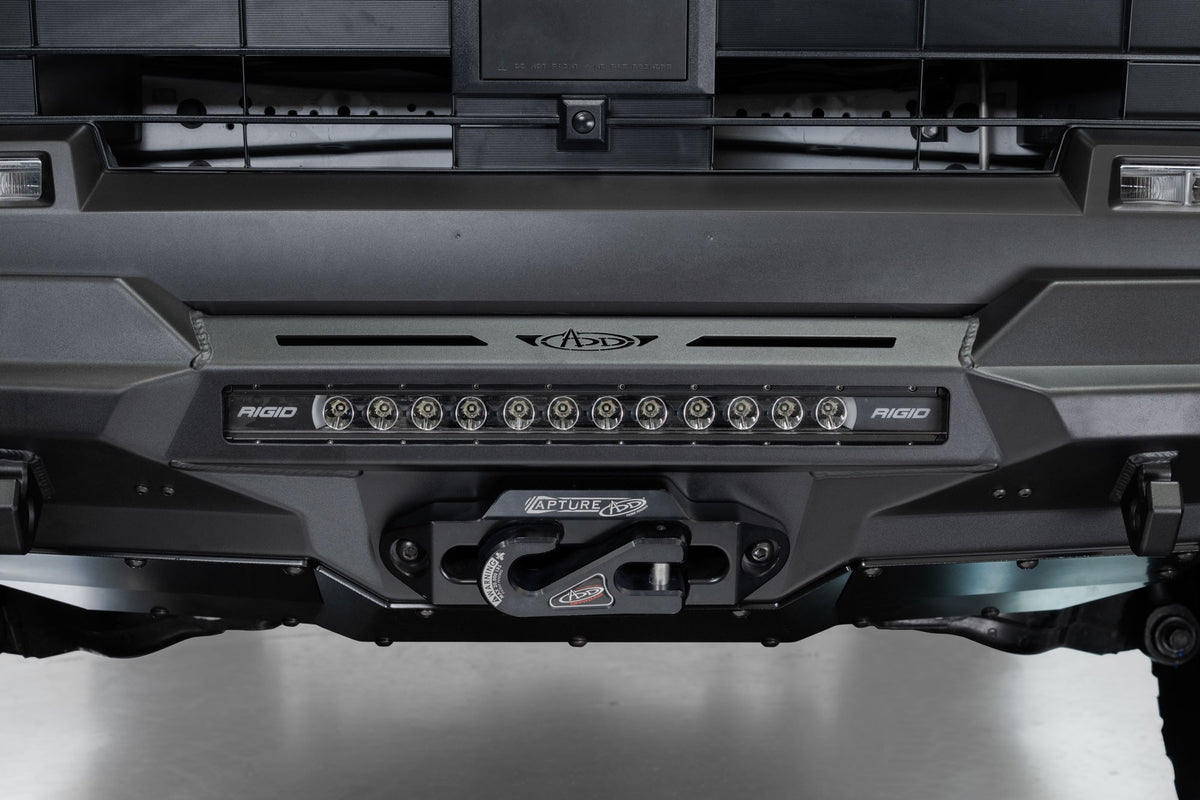 2025 Toyota 4Runner Stealth Center Mount Front Bumper with Top Hoop Addictive Desert Designs