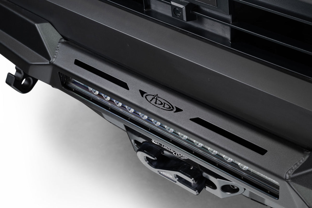 2025 Toyota 4Runner Stealth Center Mount Front Bumper with Top Hoop Addictive Desert Designs