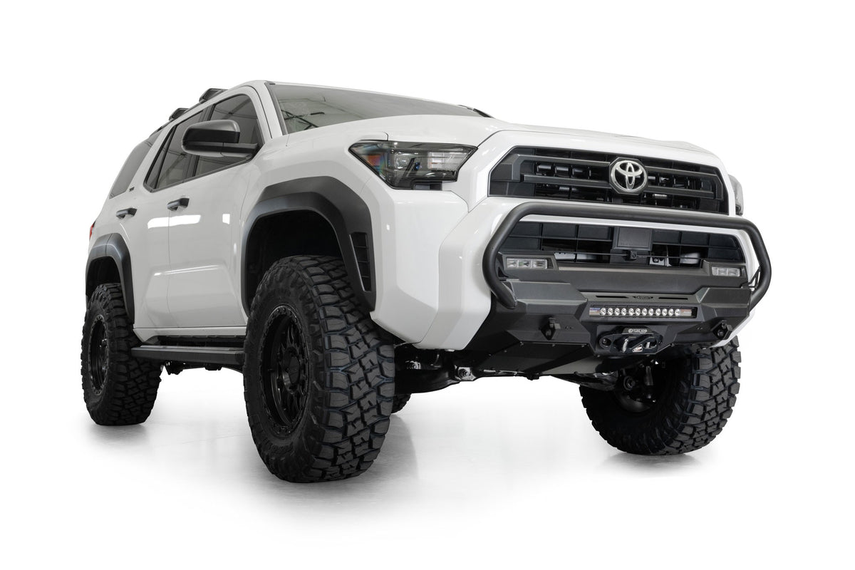 2025 Toyota 4Runner Stealth Center Mount Front Bumper with Top Hoop Addictive Desert Designs