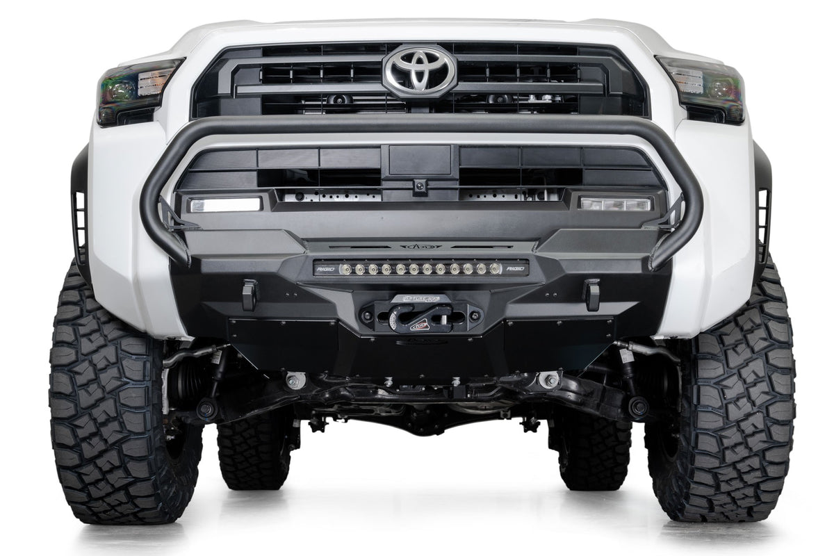 2025 Toyota 4Runner Stealth Center Mount Front Bumper with Top Hoop Addictive Desert Designs
