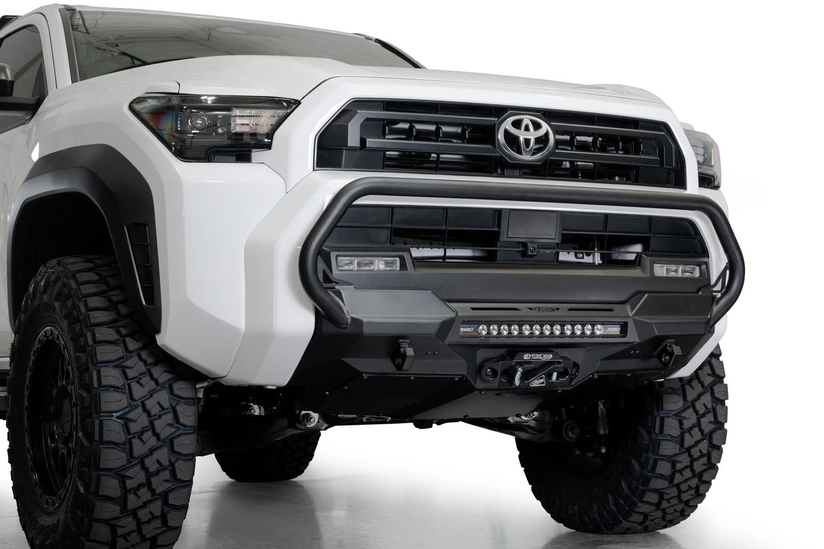 2025 Toyota 4Runner Stealth Center Mount Front Bumper with Top Hoop Addictive Desert Designs