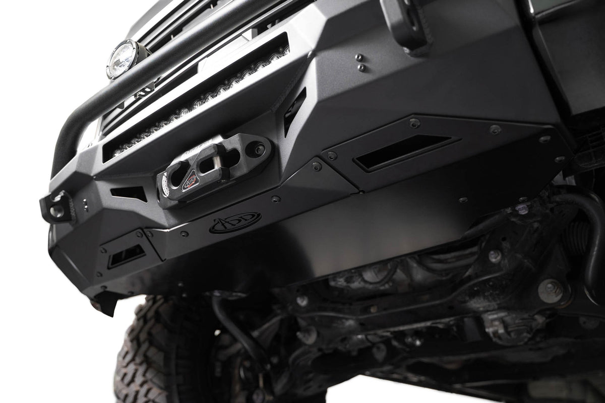 ADD Offroad 2022-2025 Toyota Tundra Stealth Center Mount Front Bumper w/ Top Hoop Addictive Desert Designs