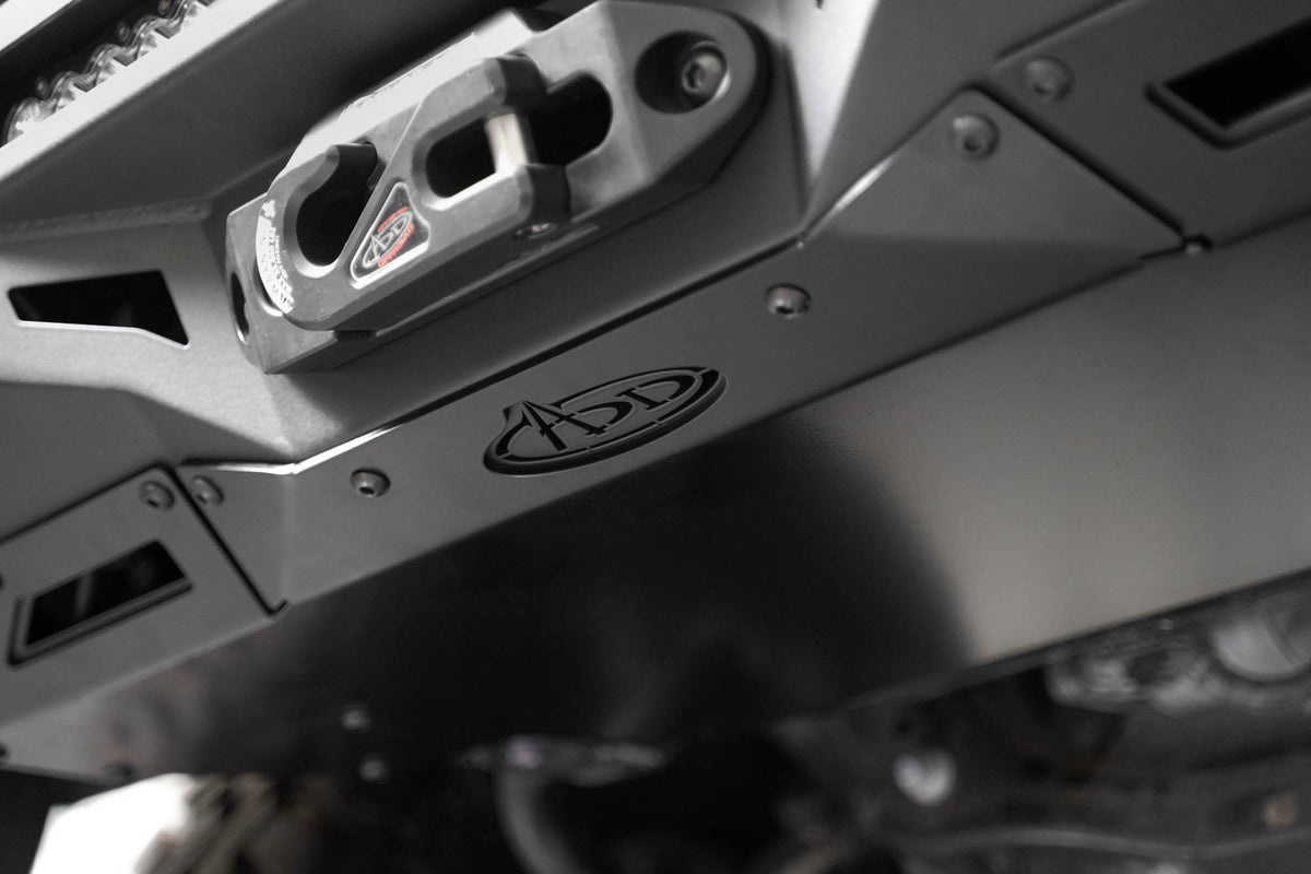 ADD Offroad 2022-2025 Toyota Tundra Stealth Center Mount Front Bumper w/ Top Hoop Addictive Desert Designs