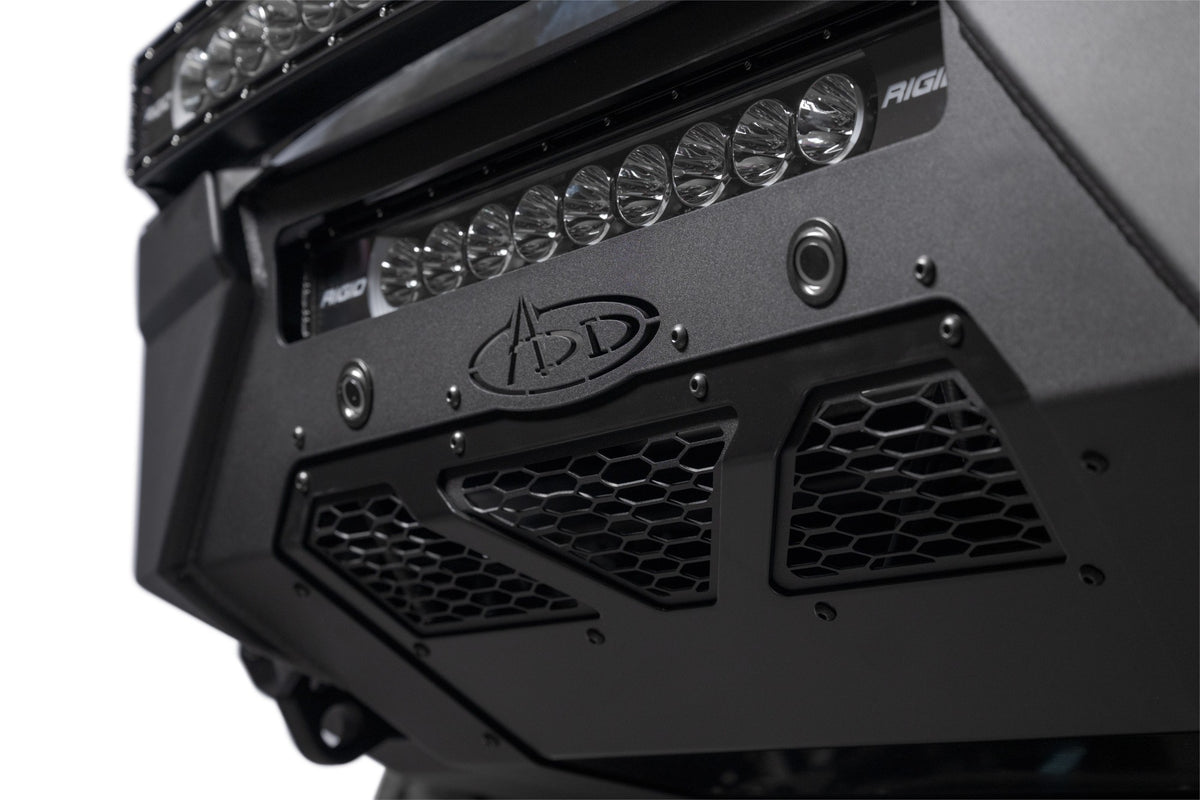 2023-2025 Ford Super Duty HoneyBadger Front Bumper w/ Top Hoop Addictive Desert Designs