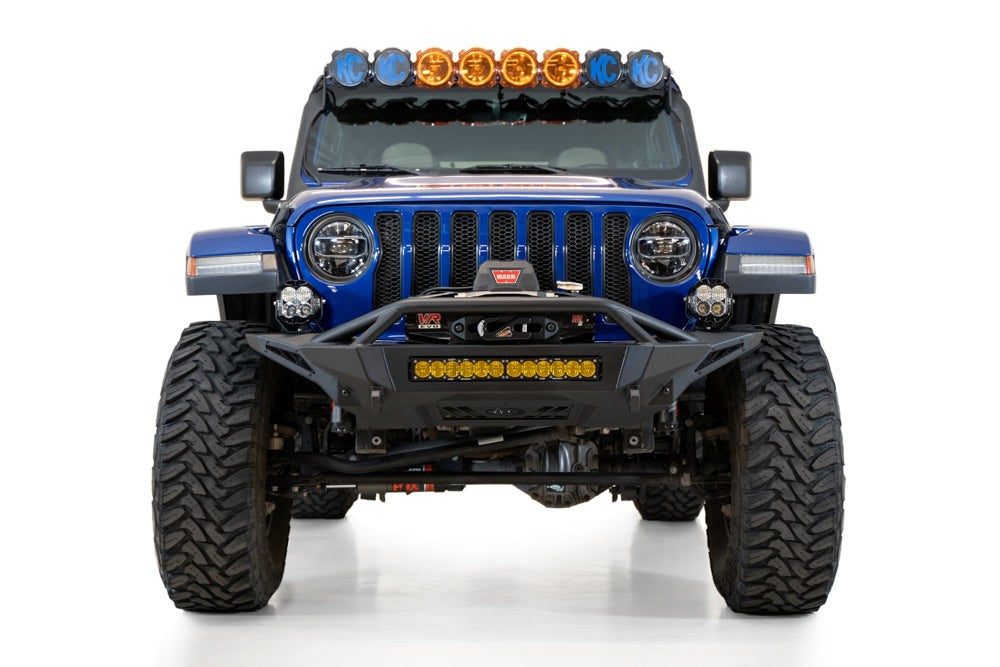 2020-2025 Jeep JL JLU JT Wrangler, Gladiator Stealth Fighter Front Bumper Addictive Desert Designs