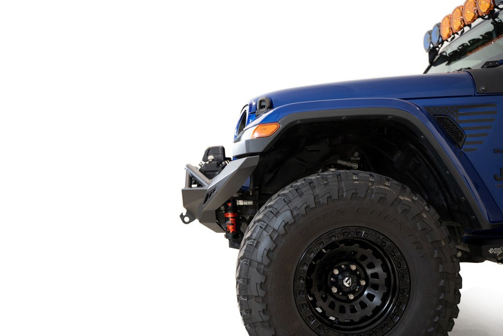 2020-2025 Jeep JL JLU JT Wrangler, Gladiator Stealth Fighter Full Width Front Bumper Addictive Desert Designs