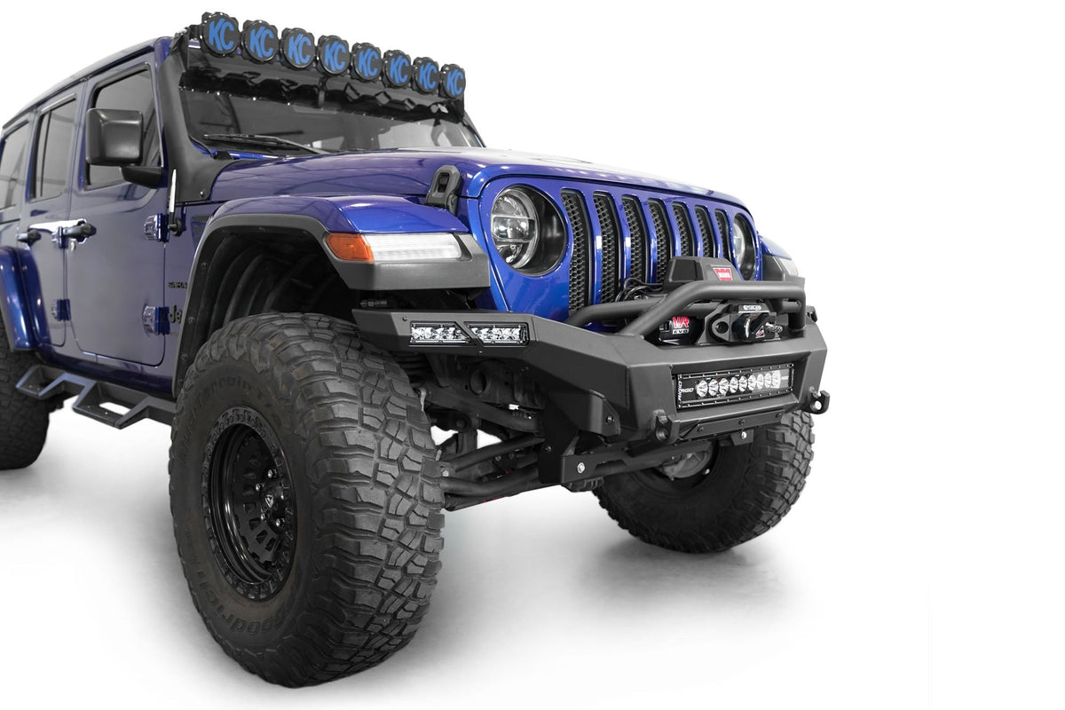 2018-2025 Jeep JL JLU JT Wrangler, Gladiator Phantom Front Bumper Addictive Desert Designs