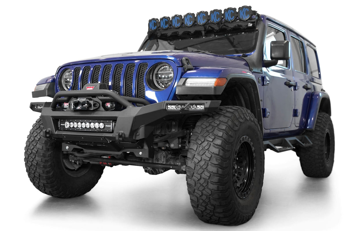 2018-2025 Jeep JL JLU JT Wrangler, Gladiator Phantom Front Bumper Addictive Desert Designs