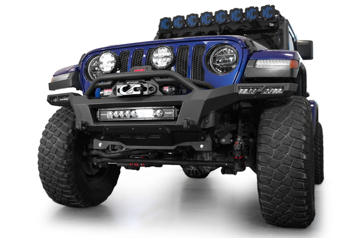 2018-2025 Jeep JL JLU JT Wrangler, Gladiator Phantom Front Bumper Addictive Desert Designs