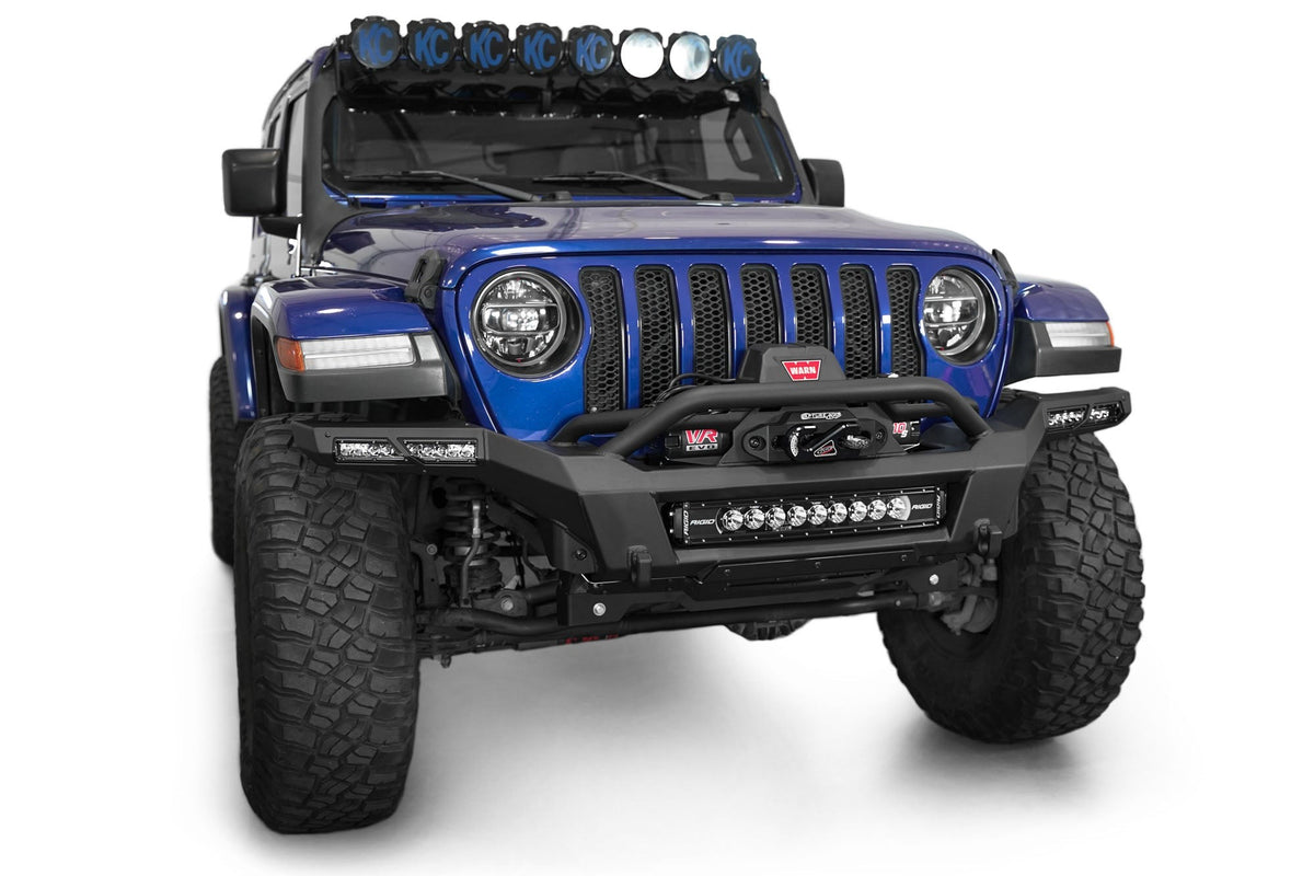 2018-2025 Jeep JL JLU JT Wrangler, Gladiator Phantom Front Bumper Addictive Desert Designs