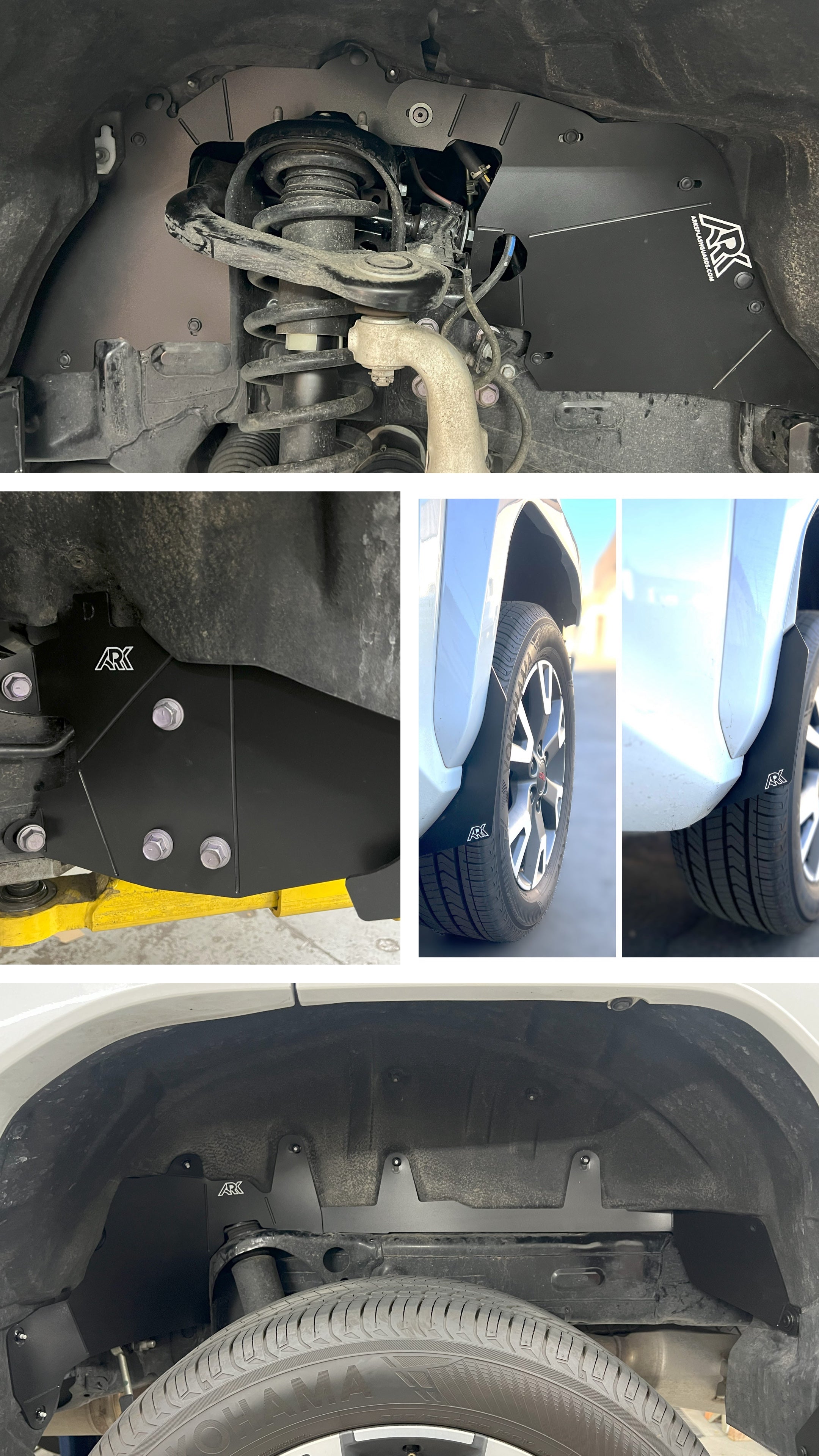 2025+ Toyota 4Runner TriXpoly Complete Kits showcasing durable undercarriage protection and stylish design for offroad enthusiasts.