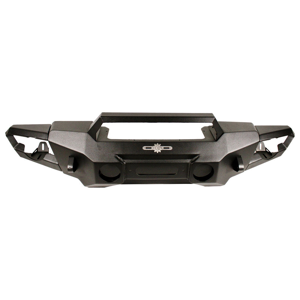 Big Sky Aluminum Mid Front Bumper With Winch Plate Wrangler JK Rock Slide Engineering
