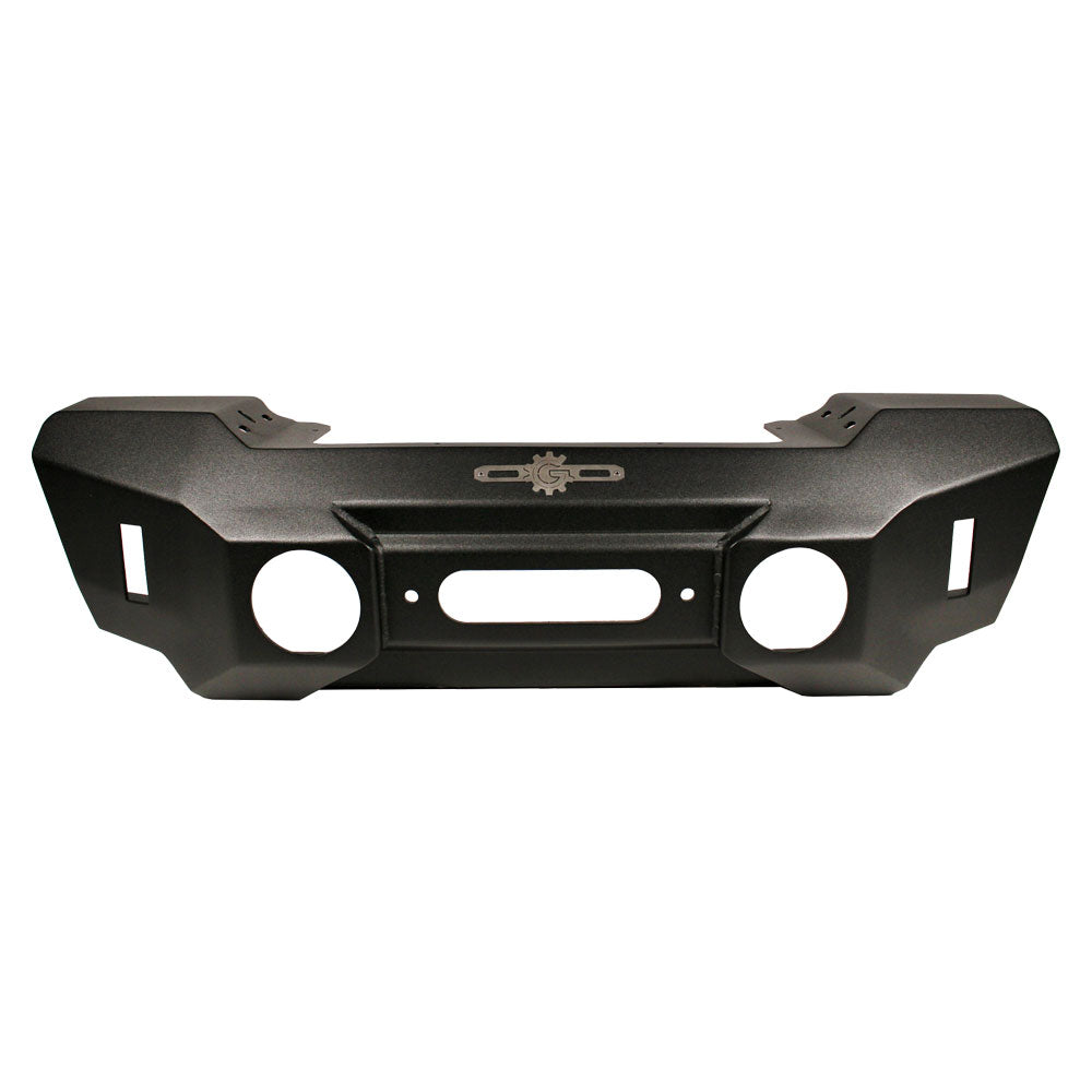 Big Sky Aluminum Stubby Front Bumper With Winch Plate Wrangler JK Rock Slide Engineering