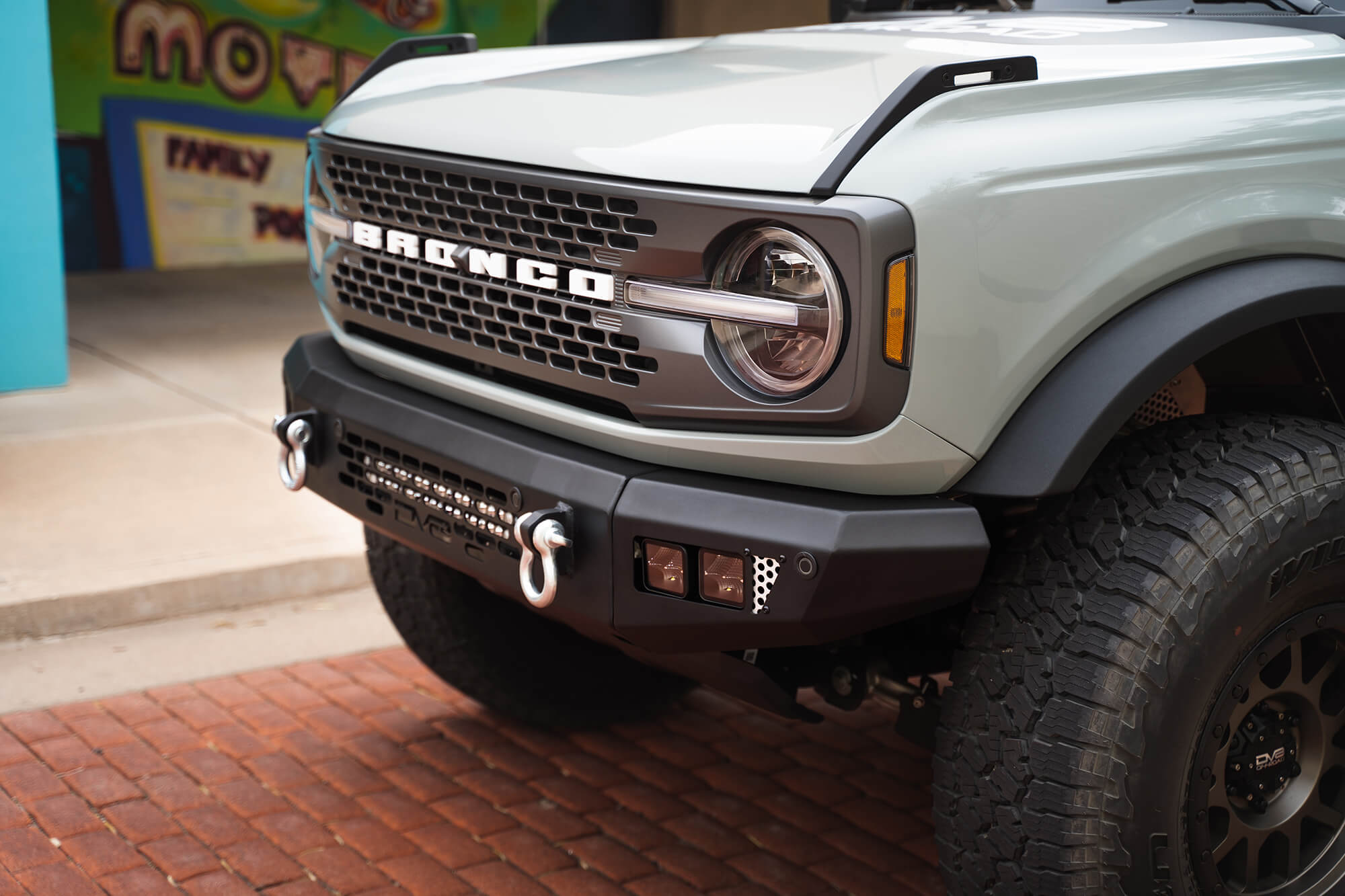 2021 2025 Ford Bronco OE Plus Series Front Bumper DV8 Offroad